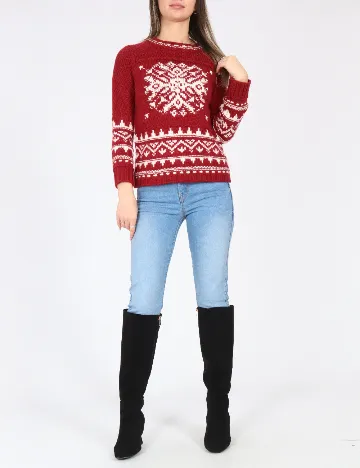 Pulover Zara, rosu Rosu