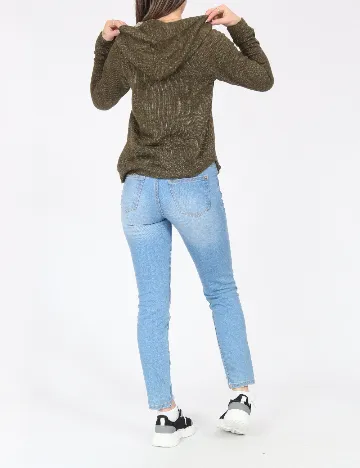 Hanorac Zara, kaki Verde