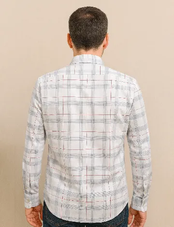 Camasa Zara, alb Alb