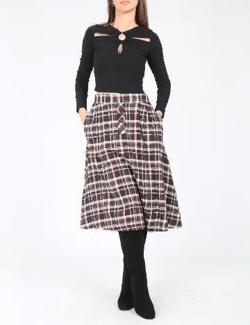 Fusta Zara, mix culori Mix culori