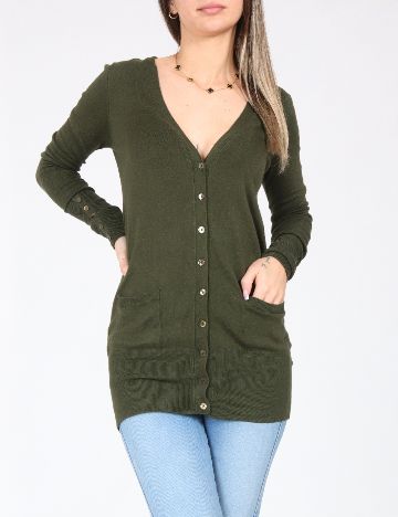 Cardigan Zara, verde