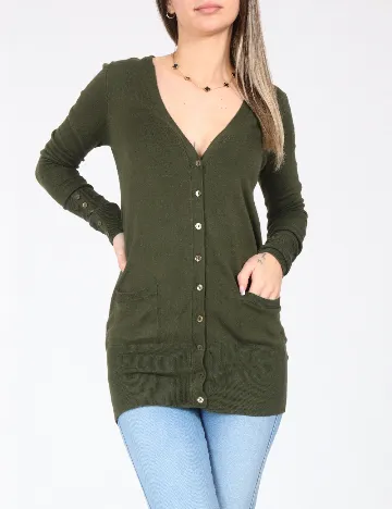 Cardigan Zara, verde Verde