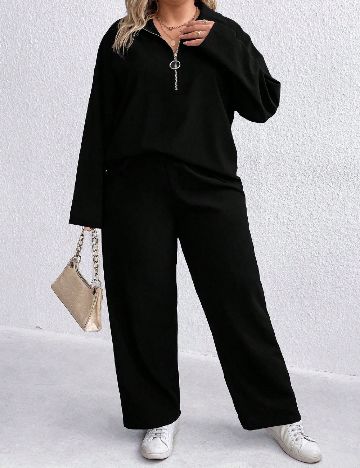 Compleu SHEIN CURVE, negru