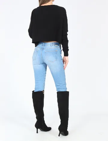 Bluza Bershka, negru Negru