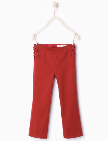 Pantaloni Zara, rosu Rosu