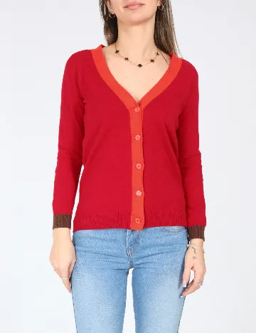 Cardigan Zara, rosu Rosu