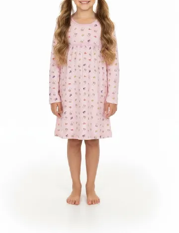 Rochie de noapte Disney, roz Roz