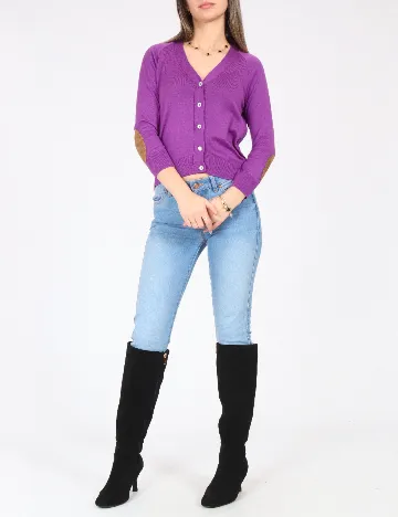 Cardigan Zara, mov Mov