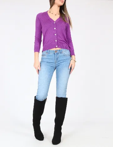 Cardigan Zara, mov Mov