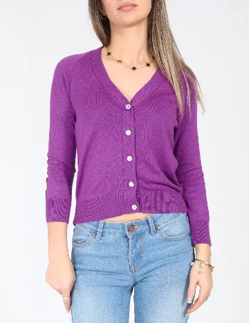 Cardigan Zara, mov Mov