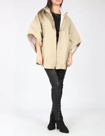 Pelerina de ploaie Zara, bej Crem