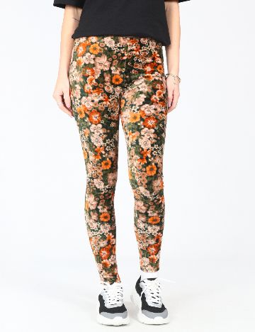 Pantaloni Zara, floral