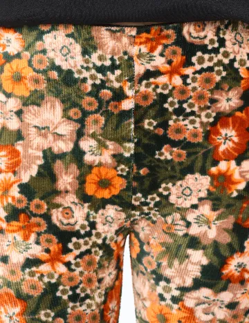 Pantaloni Zara, floral Floral print