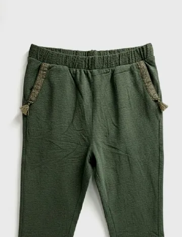 Pantaloni Zara, verde Verde
