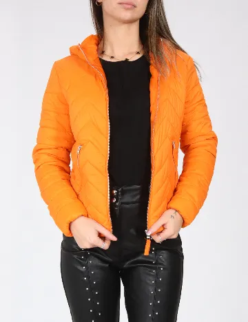 Geaca Bershka, portocaliu Portocaliu