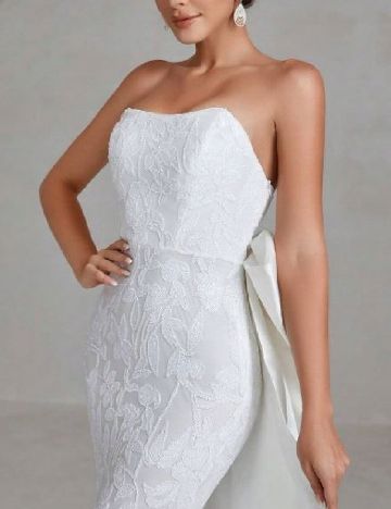 Rochie lunga Faeriesty, alb