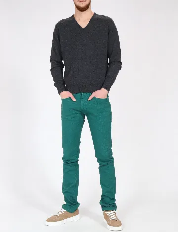 Blugi Zara, verde Verde