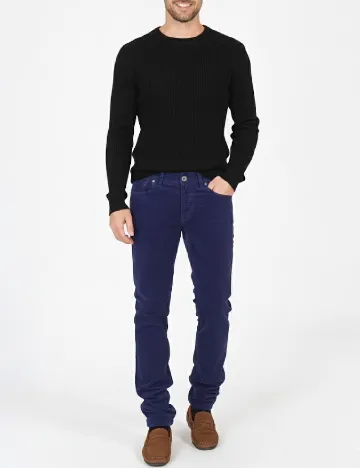 Pantaloni Zara, albastru Albastru