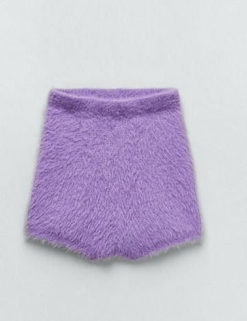 Pantaloni scurti Zara, mov