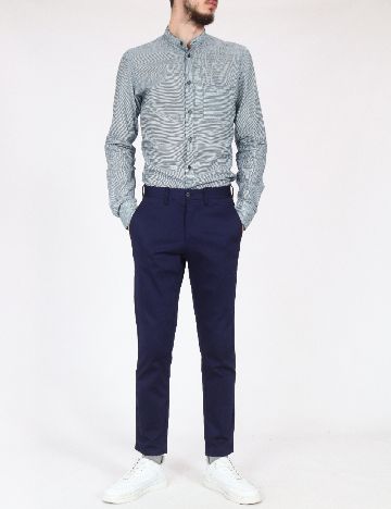 Pantaloni Zara, bleumarin