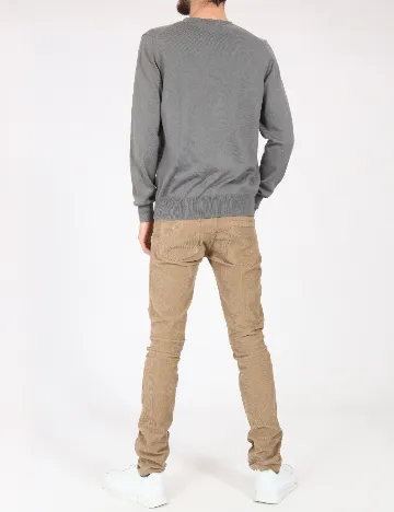 Pantaloni Zara, bej Crem