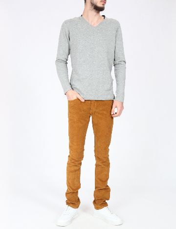 Pantaloni Zara, maro