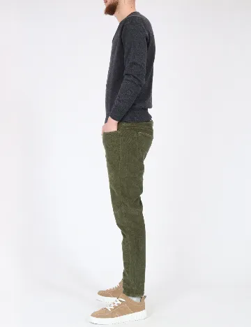 Pantaloni Zara, verde Verde