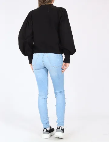 Bluza Bershka, negru Negru