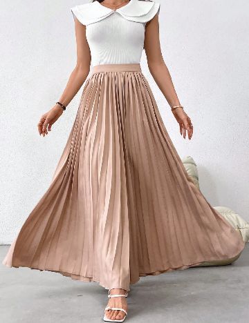 Pantaloni SHEIN, crem