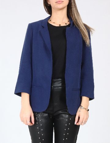 Blazer Zara, bleumarin