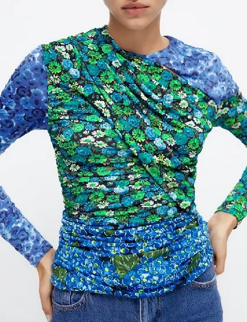 Bluza Zara, mix culori Mix culori