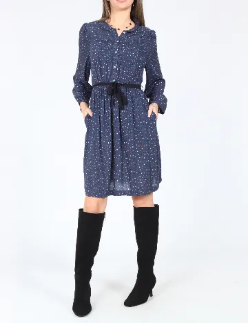 Rochie scurta Zara, albastru Albastru