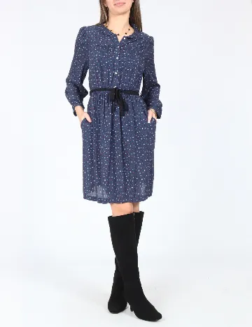 Rochie scurta Zara, albastru Albastru