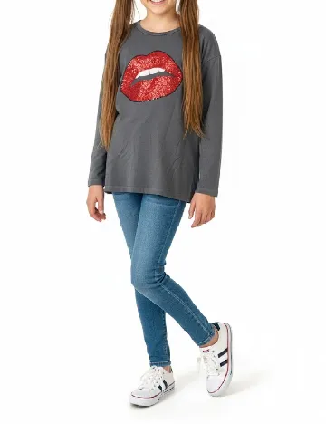 Bluza Zara, gri inchis Gri