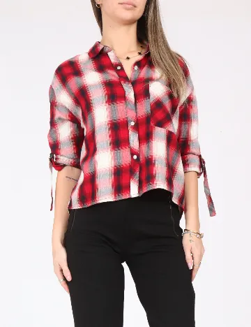 Camasa Bershka, rosu Rosu