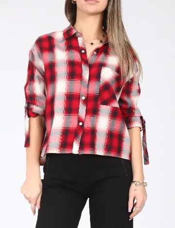 Camasa Bershka, rosu Rosu