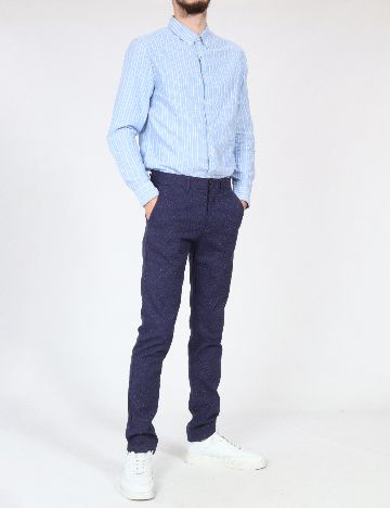Pantaloni Zara, bleumarin