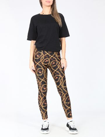 Colanti Zara, negru/galben