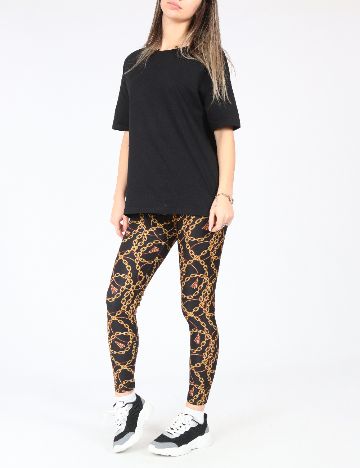 Colanti Zara, negru/galben