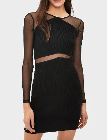 Rochie scurta Bershka, negru Negru