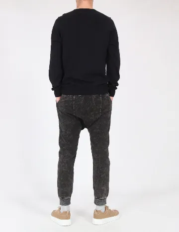 Pantaloni Pull&Bear, gri inchis Gri