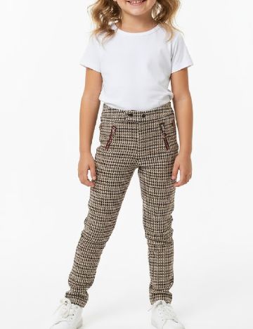 Pantaloni Zara, crem