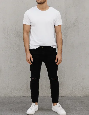 Blugi Zara, negru Negru