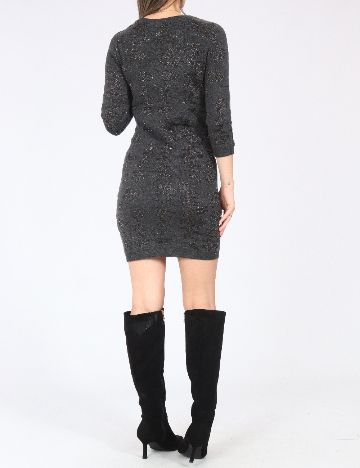 Rochie scurta Bershka, gri