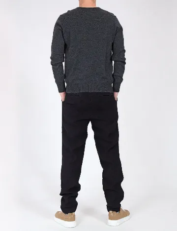 Pantaloni Zara, bleumarin Albastru