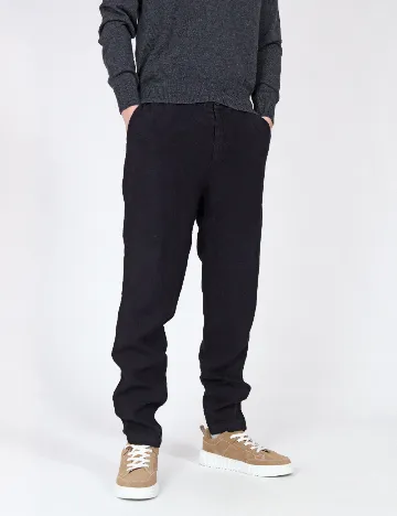 Pantaloni Zara, bleumarin Albastru