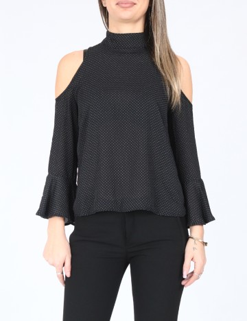 Bluza Bershka, negru