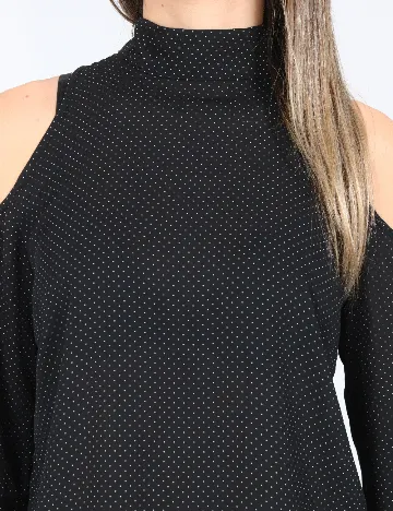 Bluza Bershka, negru Negru