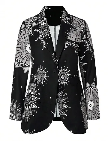 Sacou SHEIN CURVE, negru Negru