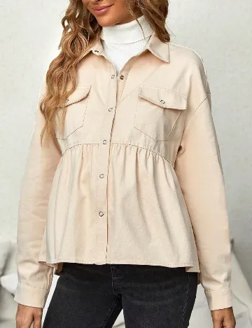 Jacheta SHEIN Maternity, crem Crem